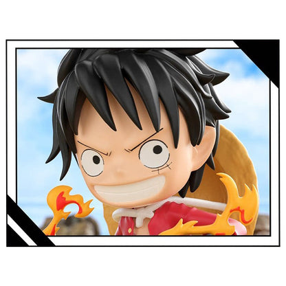 One Piece Monkey D Luffy Roronoa Zoro Anime Keychain Blind Box, PVC Mini Figure Key Chain Pendant Straw Hat Crew Collectible Mystery Box Gift Set