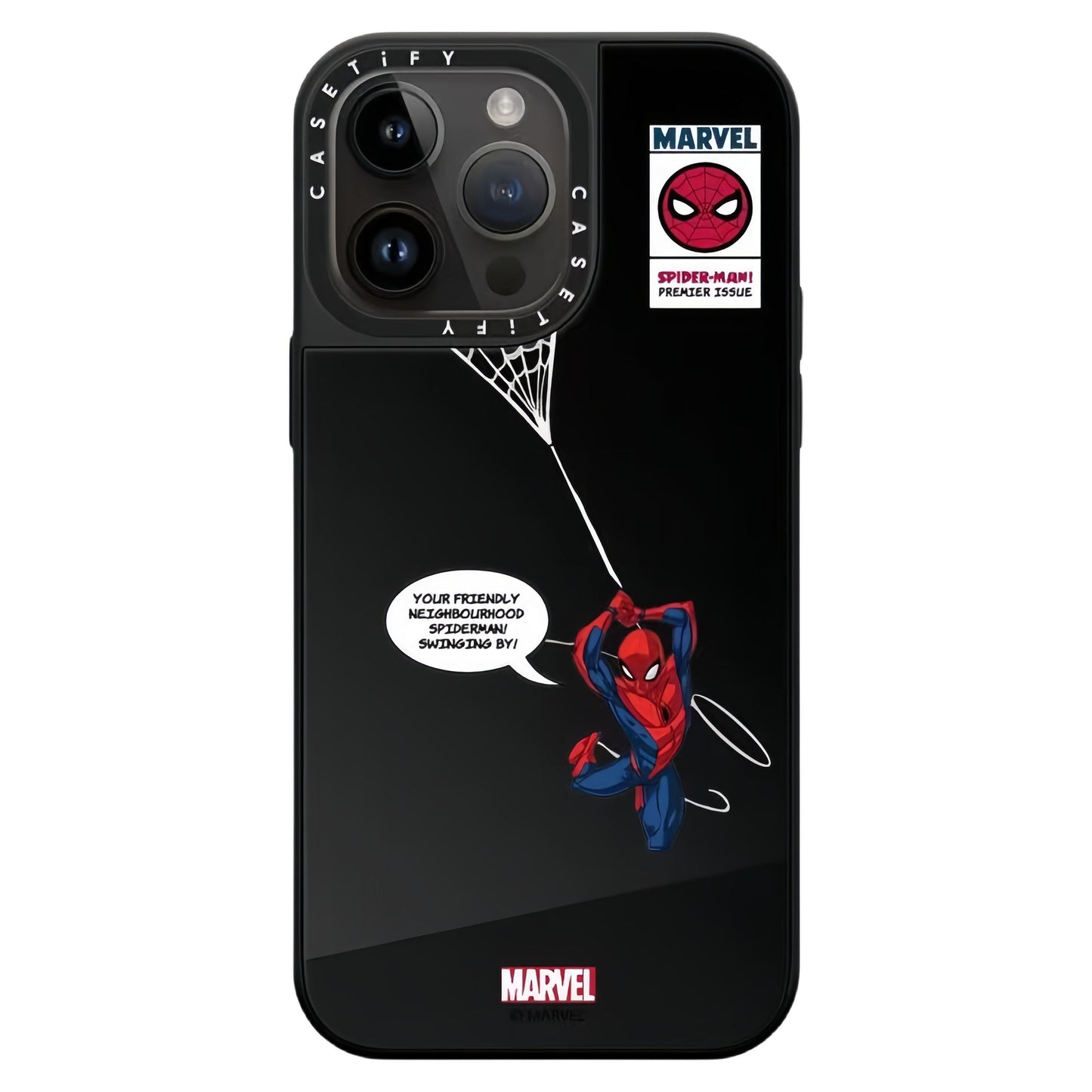 Marvel Spider-Man Venom Phone Case for iPhone, Mirror Shockproof Protective Cover All Styles Collection