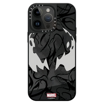 Marvel Spider-Man Venom Phone Case for iPhone, Mirror Shockproof Protective Cover All Styles Collection