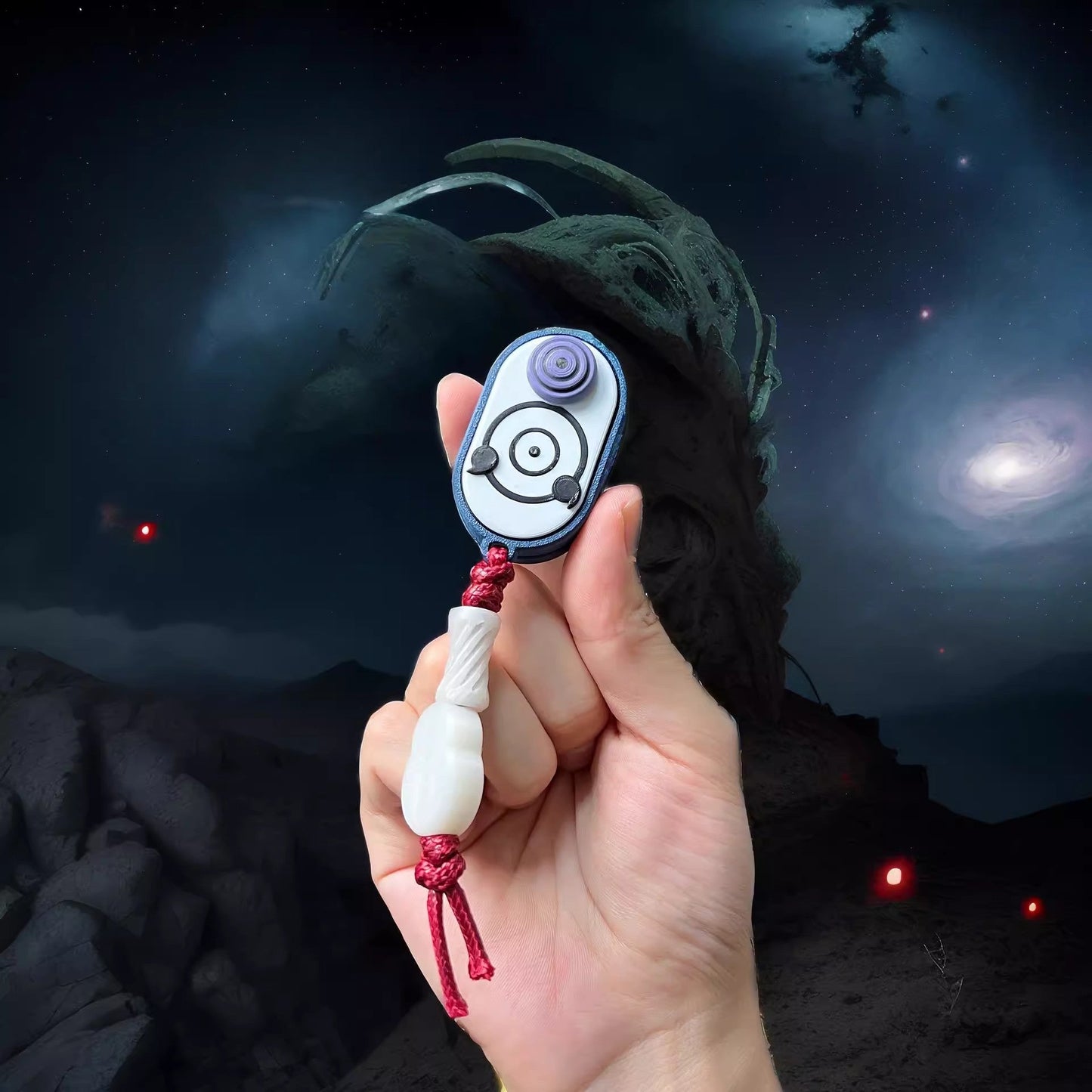 Itachi/Obito/Gaara Fire Shadow Ninja - Inspired EDC Push Cards for Stress Relief