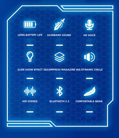Marvel Iron Man & Captain America TWS Wireless Bluetooth 5.3 Headphones, Slide Cover Gaming Earbuds, Low Latency ENC Call Noise Reduction, 13mm Dynamic Driver Bass Earphones for Android iOS