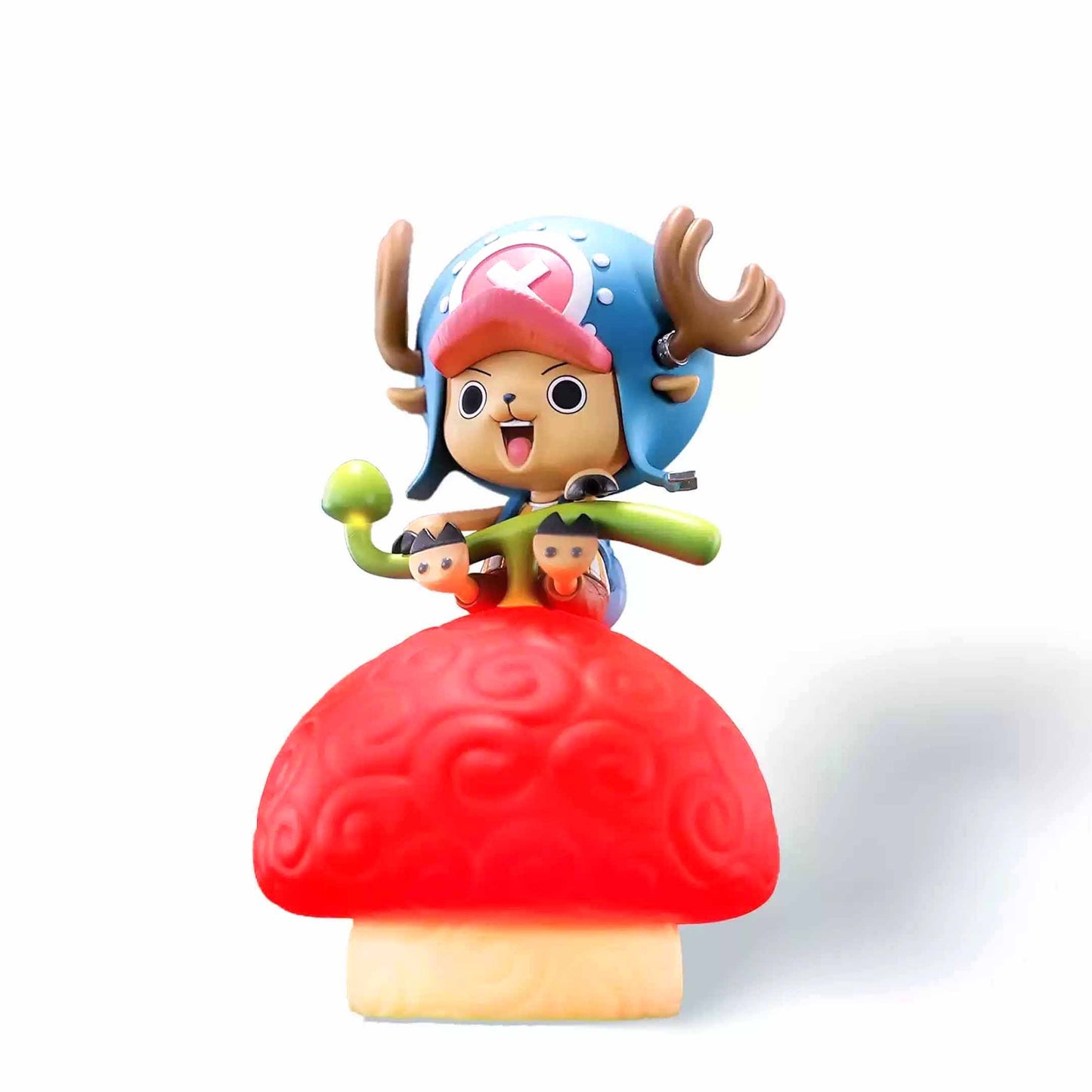 One Piece Luffy Ace Chopper Robin Devil Fruit LED Night Light Figure Set, Anime Cute Q Version Figurine Luminous Desk Lamp, One Piece Characters Collectible Statue Gifts For Anime Fans