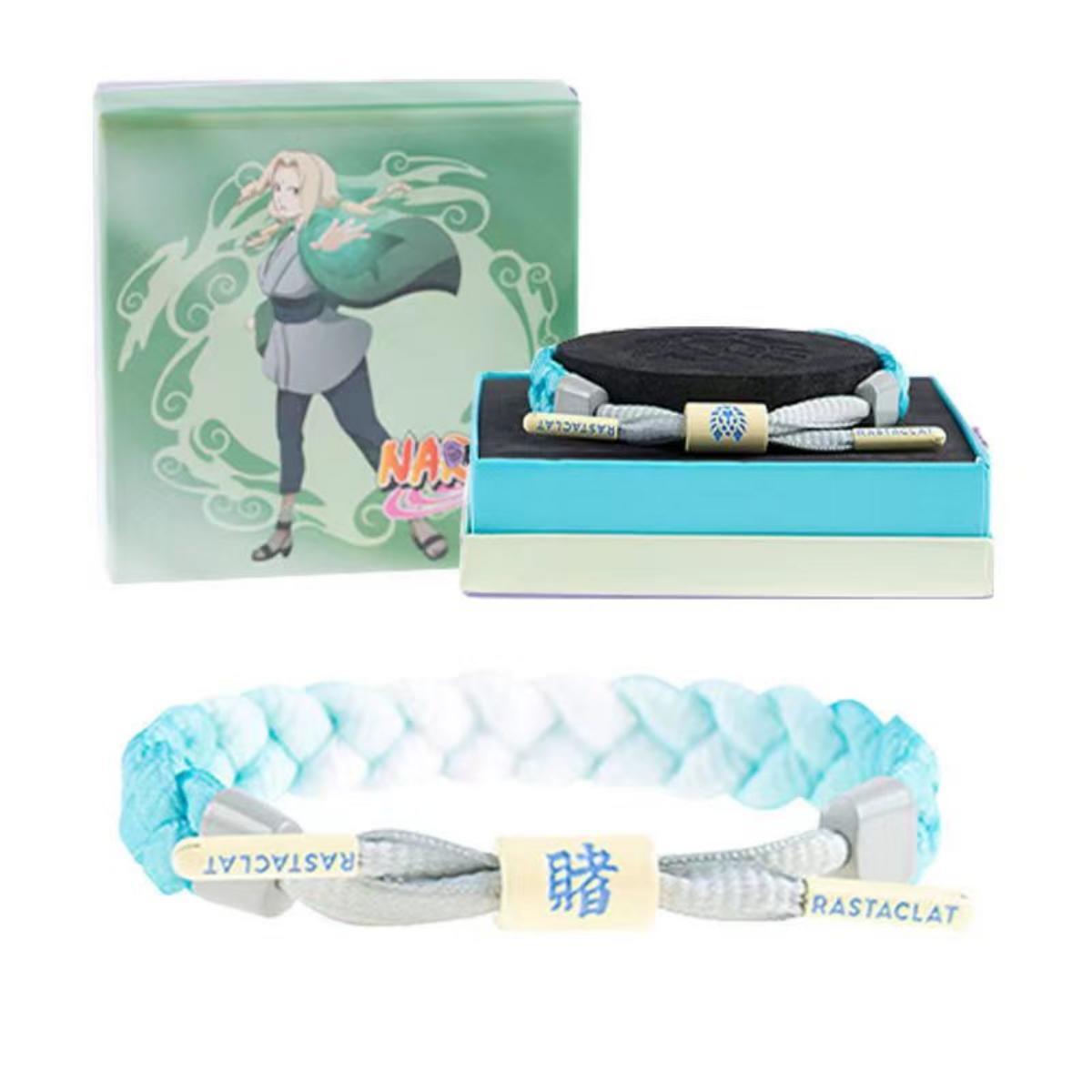 Naruto Sasuke Anime Braided Rope Bracelet, Adjustable Woven Shoelace Wristband Anime Character Cosplay Jewelry With Gift Box For Men Women Teens