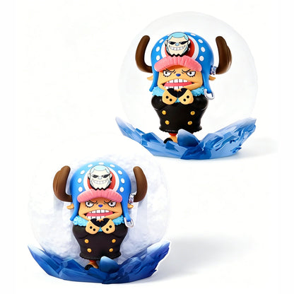 One Piece Tony Tony Chopper Blind Box Night Light, Cute Anime Figure LED Lamp Collectible Mystery Box, 6 Regular + 2 Hidden Styles PVC Bedside Decor Light Gift for One Piece Fans