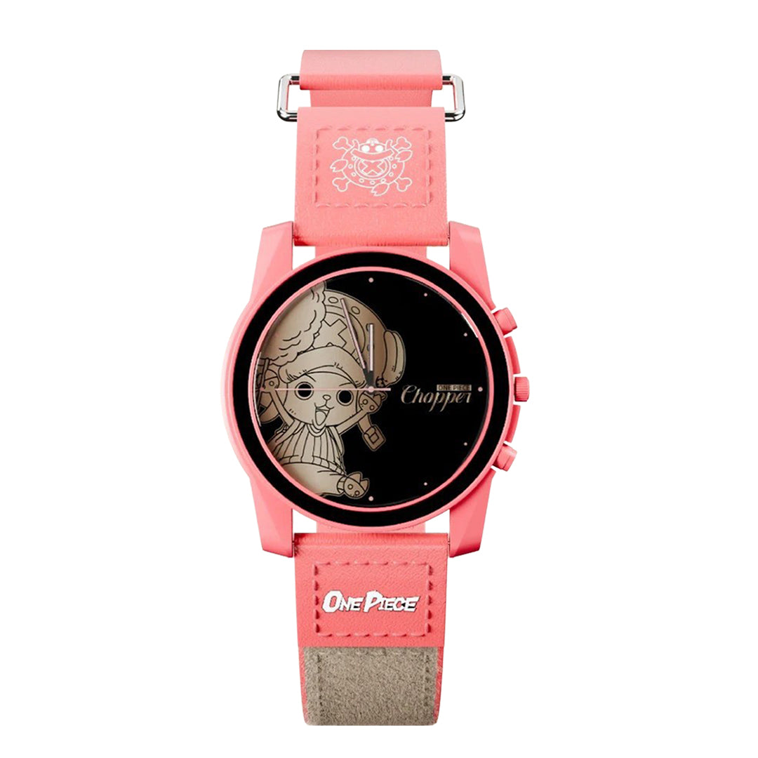 One Piece Monkey D Luffy Roronoa Zoro Anime Blind Box Quartz Watch, Straw Hat Crew Character Leather Strap Wrist Watch Collectible Gift Box Set