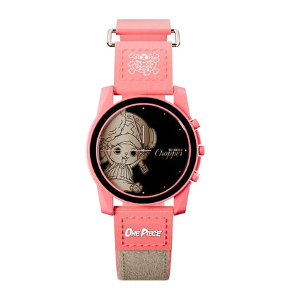 One Piece Monkey D Luffy Roronoa Zoro Anime Blind Box Quartz Watch, Straw Hat Crew Character Leather Strap Wrist Watch Collectible Gift Box Set