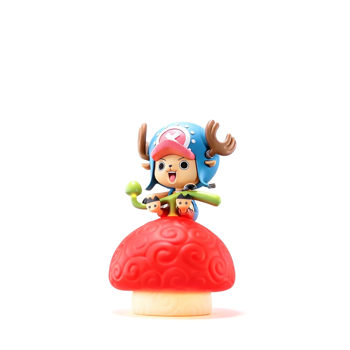 One Piece Luffy Ace Chopper Robin Devil Fruit LED Night Light Figure Set, Anime Cute Q Version Figurine Luminous Desk Lamp, One Piece Characters Collectible Statue Gifts For Anime Fans