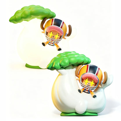 One Piece Tony Tony Chopper Blind Box Night Light, Cute Anime Figure LED Lamp Collectible Mystery Box, 6 Regular + 2 Hidden Styles PVC Bedside Decor Light Gift for One Piece Fans