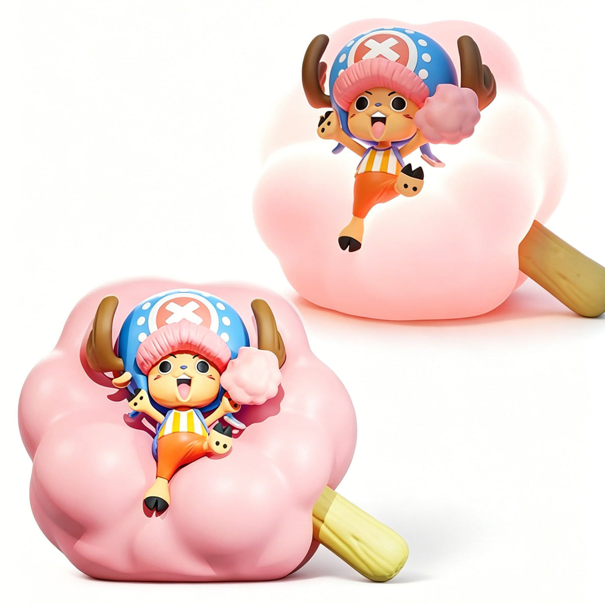One Piece Tony Tony Chopper Blind Box Night Light, Cute Anime Figure LED Lamp Collectible Mystery Box, 6 Regular + 2 Hidden Styles PVC Bedside Decor Light Gift for One Piece Fans