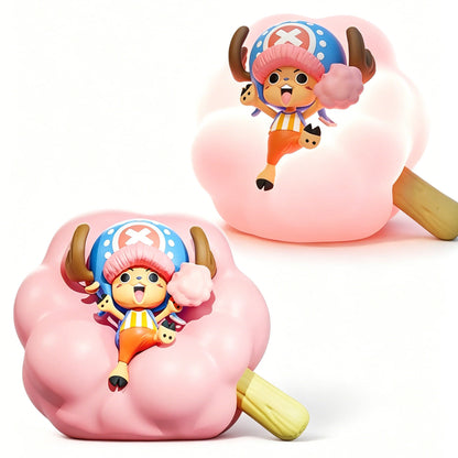 One Piece Tony Tony Chopper Blind Box Night Light, Cute Anime Figure LED Lamp Collectible Mystery Box, 6 Regular + 2 Hidden Styles PVC Bedside Decor Light Gift for One Piece Fans