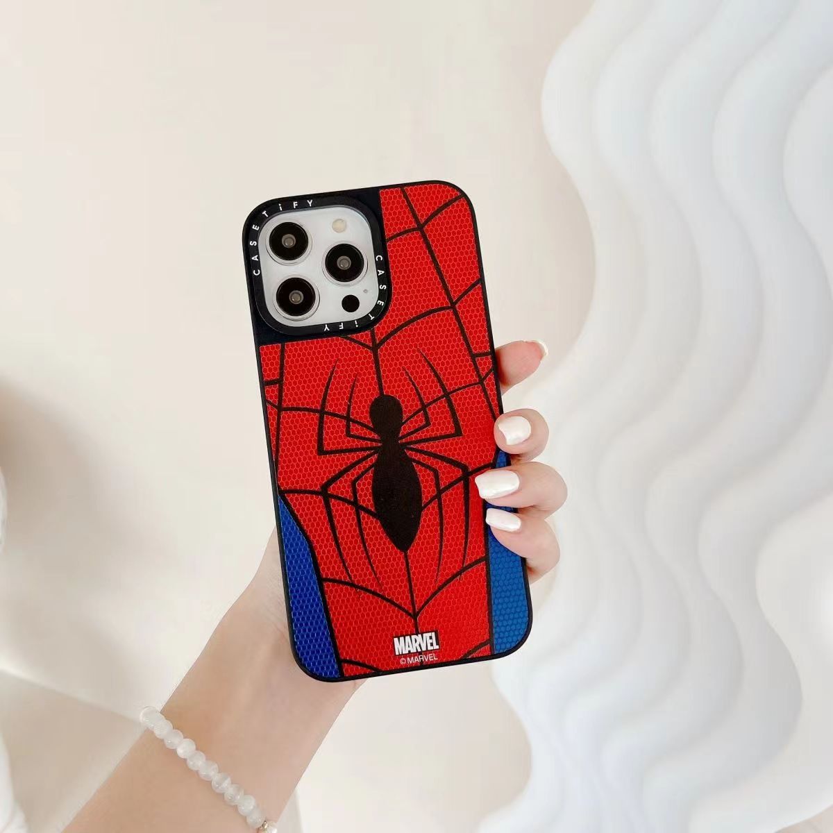Marvel Spider-Man Venom Phone Case for iPhone, Mirror Shockproof Protective Cover All Styles Collection