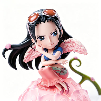 One Piece Luffy Ace Chopper Robin Devil Fruit LED Night Light Figure Set, Anime Cute Q Version Figurine Luminous Desk Lamp, One Piece Characters Collectible Statue Gifts For Anime Fans