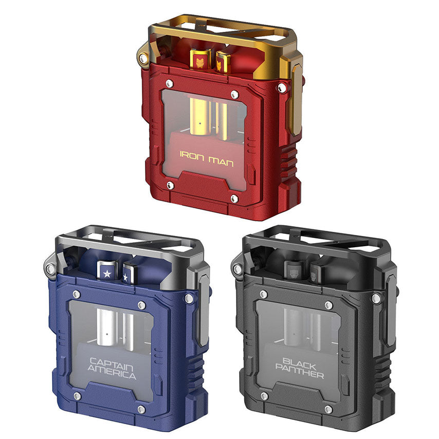 Marvel Iron Man Captain America Wireless Earbuds, Marvel TWS Bluetooth Headphones with Zinc Alloy Case