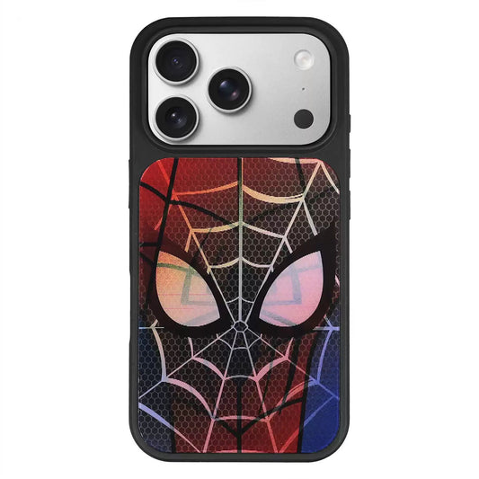 Marvel Spider‑Man Lenticular 3D Dynamic Phone Case TPU+PC Drop‑Resistant Full Edge Protection Matte Phone Cover Color Changing Design For Iphone Fans Birthday Gift