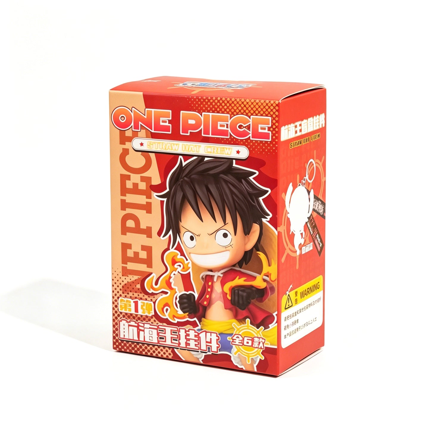 One Piece Monkey D Luffy Roronoa Zoro Anime Keychain Blind Box, PVC Mini Figure Key Chain Pendant Straw Hat Crew Collectible Mystery Box Gift Set