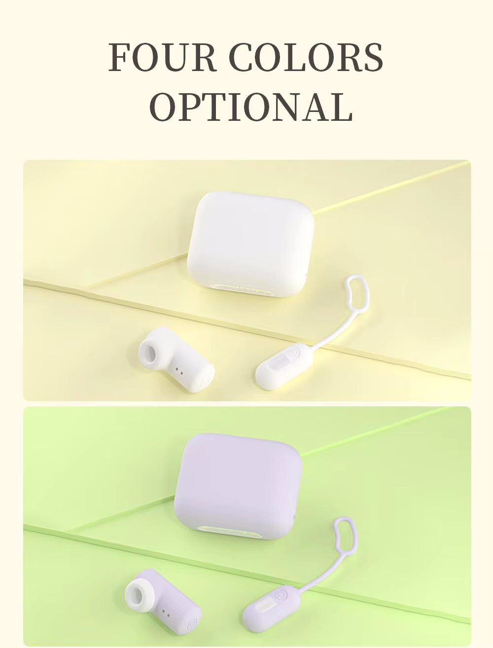 Portable Silicone Massager Set with APP Remote Control, Rechargeable Storage Case with UV Sanitizing Function, Multi Vibration Modes Personal Relax Kit