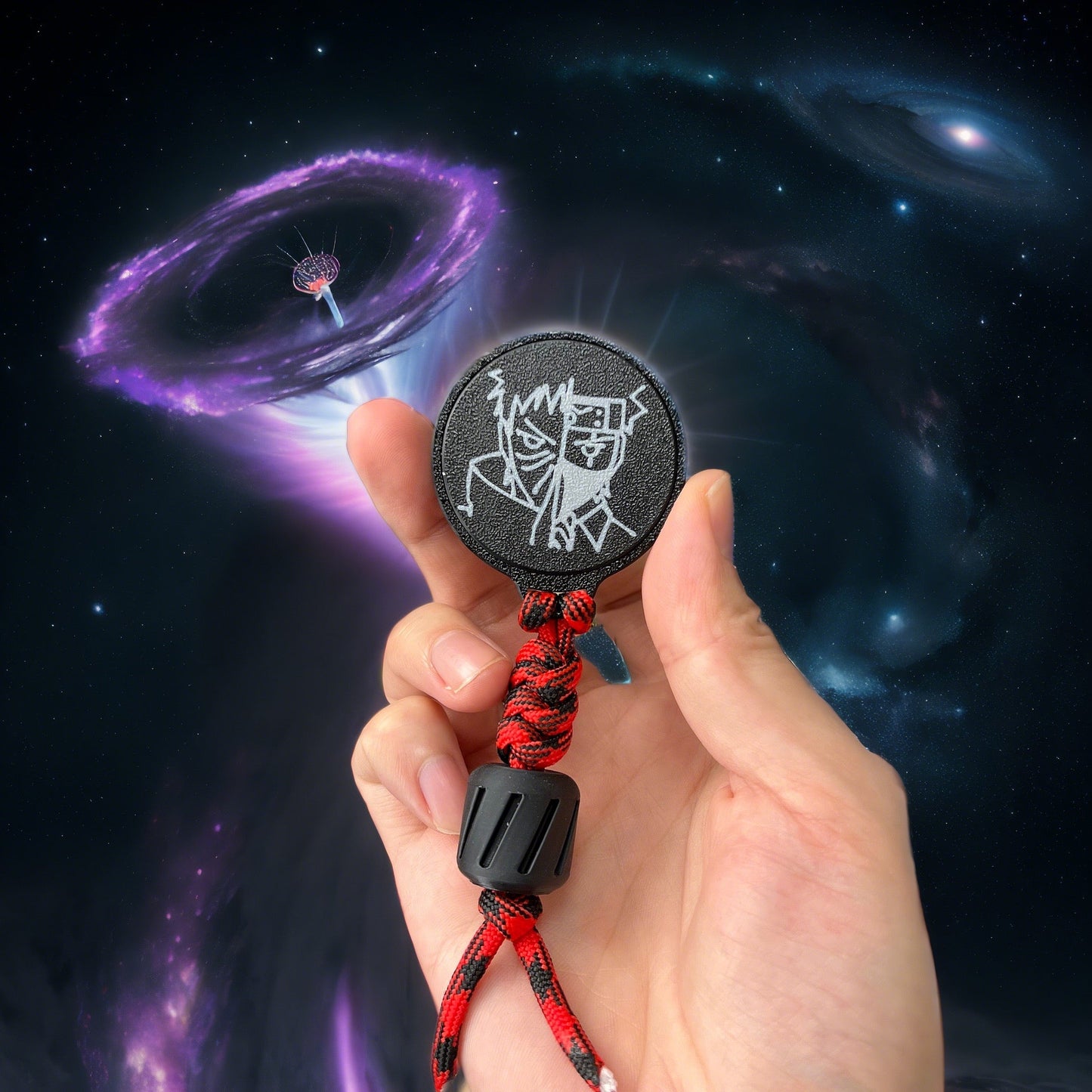 Itachi/Obito/Gaara Fire Shadow Ninja - Inspired EDC Push Cards for Stress Relief