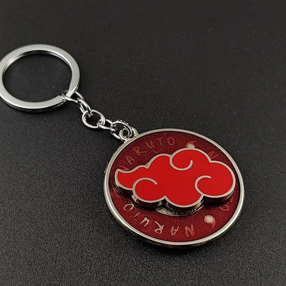 Naruto Sharingan Rotatable Keychain - Uchiha Anime Spinning Fidget Toy