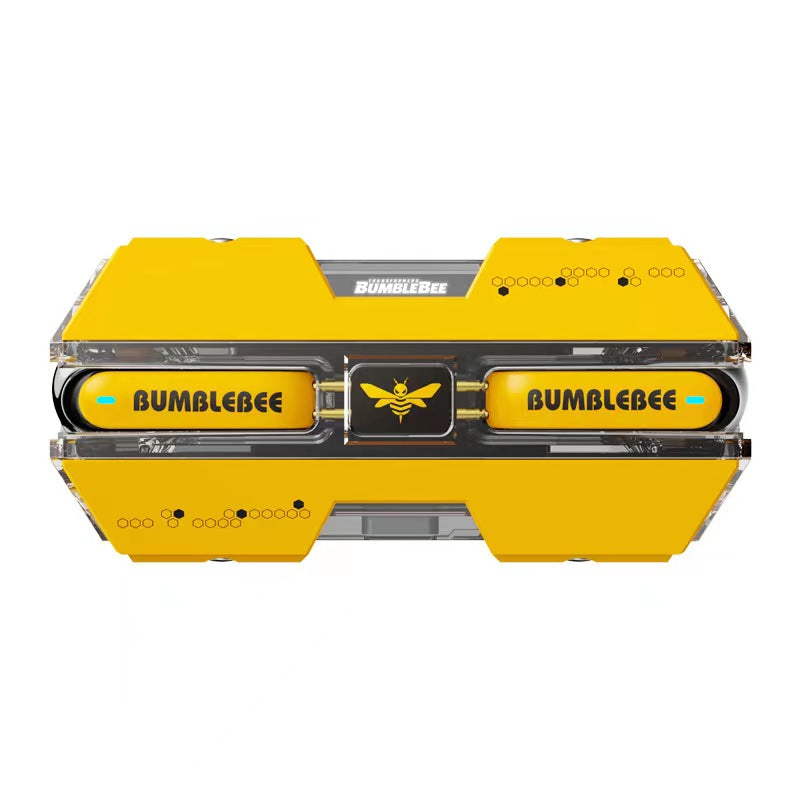 Transformers Optimus Prime Bumblebee Shockwave TWS Gaming Wireless Bluetooth 5.3 Earbuds, 45ms Ultra Low Latency Game Headphones 13mm Driver Stereo Earphones Long Battery Life Type-C Fast Charging Earbuds For Gamers Anime Fans