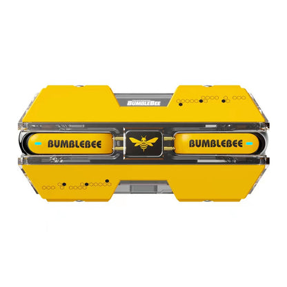 Transformers Optimus Prime Bumblebee Shockwave TWS Gaming Wireless Bluetooth 5.3 Earbuds, 45ms Ultra Low Latency Game Headphones 13mm Driver Stereo Earphones Long Battery Life Type-C Fast Charging Earbuds For Gamers Anime Fans