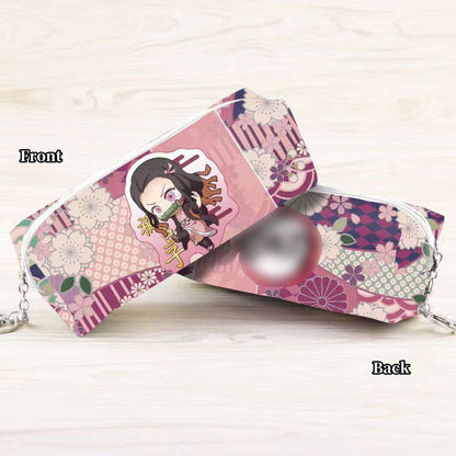 Tanjirou/Nezuko exquisite multi-functional pen case with reasonable layering and novel patterns