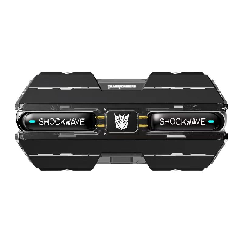Transformers Optimus Prime Bumblebee Shockwave TWS Gaming Wireless Bluetooth 5.3 Earbuds, 45ms Ultra Low Latency Game Headphones 13mm Driver Stereo Earphones Long Battery Life Type-C Fast Charging Earbuds For Gamers Anime Fans