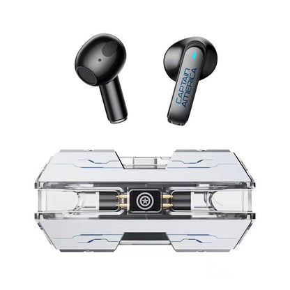 Marvel Iron Man Captain America Wireless Earbuds, Marvel TWS Bluetooth 5.3 Headphones with Battleship Design