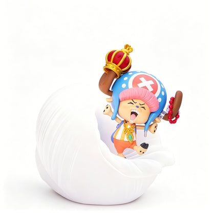 One Piece Tony Tony Chopper Blind Box Night Light, Cute Anime Figure LED Lamp Collectible Mystery Box, 6 Regular + 2 Hidden Styles PVC Bedside Decor Light Gift for One Piece Fans