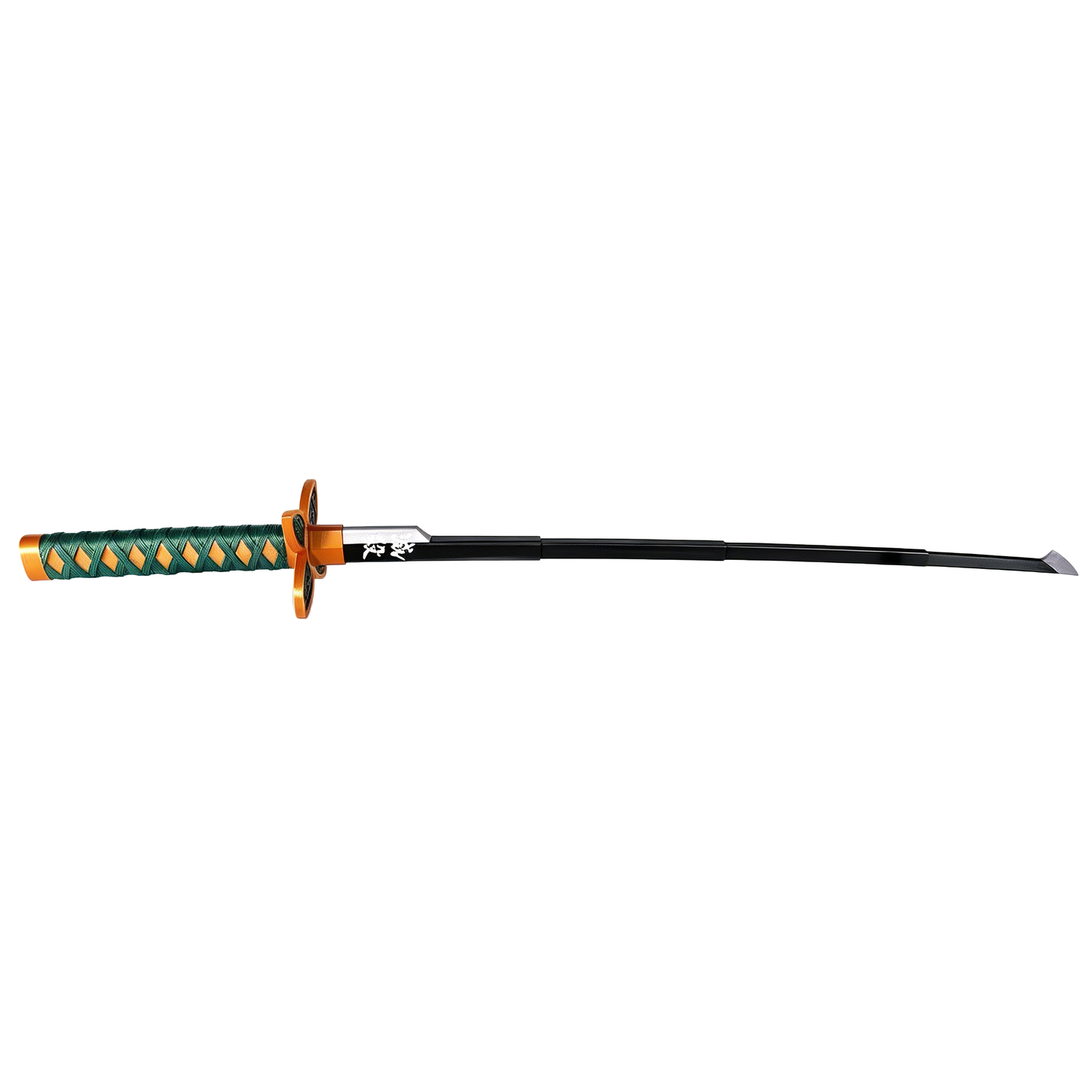 Demon Slayer Tanjiro Zenitsu Retractable Katana, Anime Cosplay Prop Sword