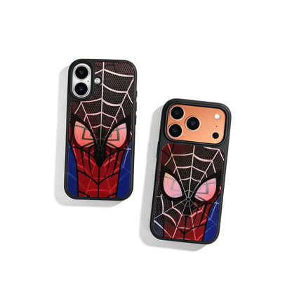Marvel Spider‑Man Lenticular 3D Dynamic Phone Case TPU+PC Drop‑Resistant Full Edge Protection Matte Phone Cover Color Changing Design For Iphone Fans Birthday Gift