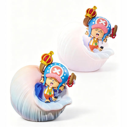 One Piece Tony Tony Chopper Blind Box Night Light, Cute Anime Figure LED Lamp Collectible Mystery Box, 6 Regular + 2 Hidden Styles PVC Bedside Decor Light Gift for One Piece Fans